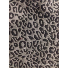 Tejido jacquard clásico con diseño de piel de leopardo T / C